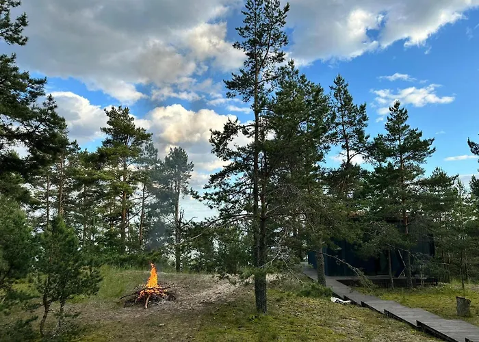 Privaatne Saunamajaga Suvila Peipsi Kaldal 度假居