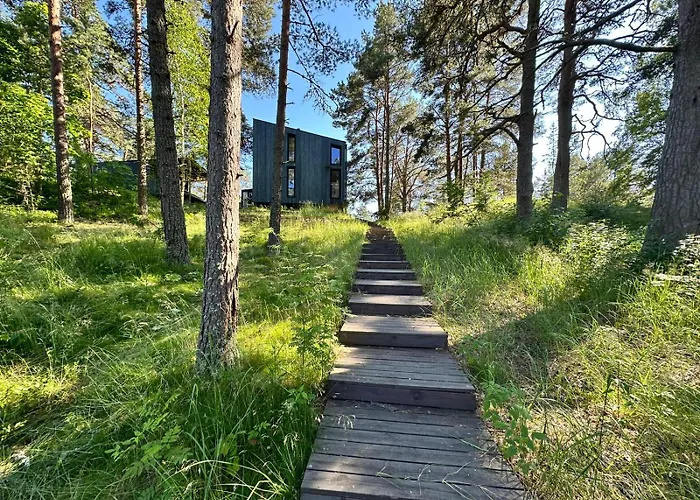 Privaatne Saunamajaga Suvila Peipsi Kaldal 度假居